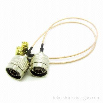 RF Cable Assemblies with RPSMA Male to N Male RG316 Coaxial Cable